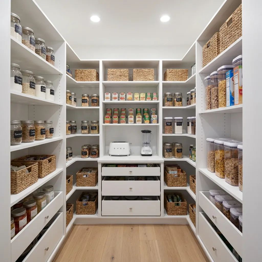 Custom Pantry — National Closet Company, Gallatin, Tennessee
